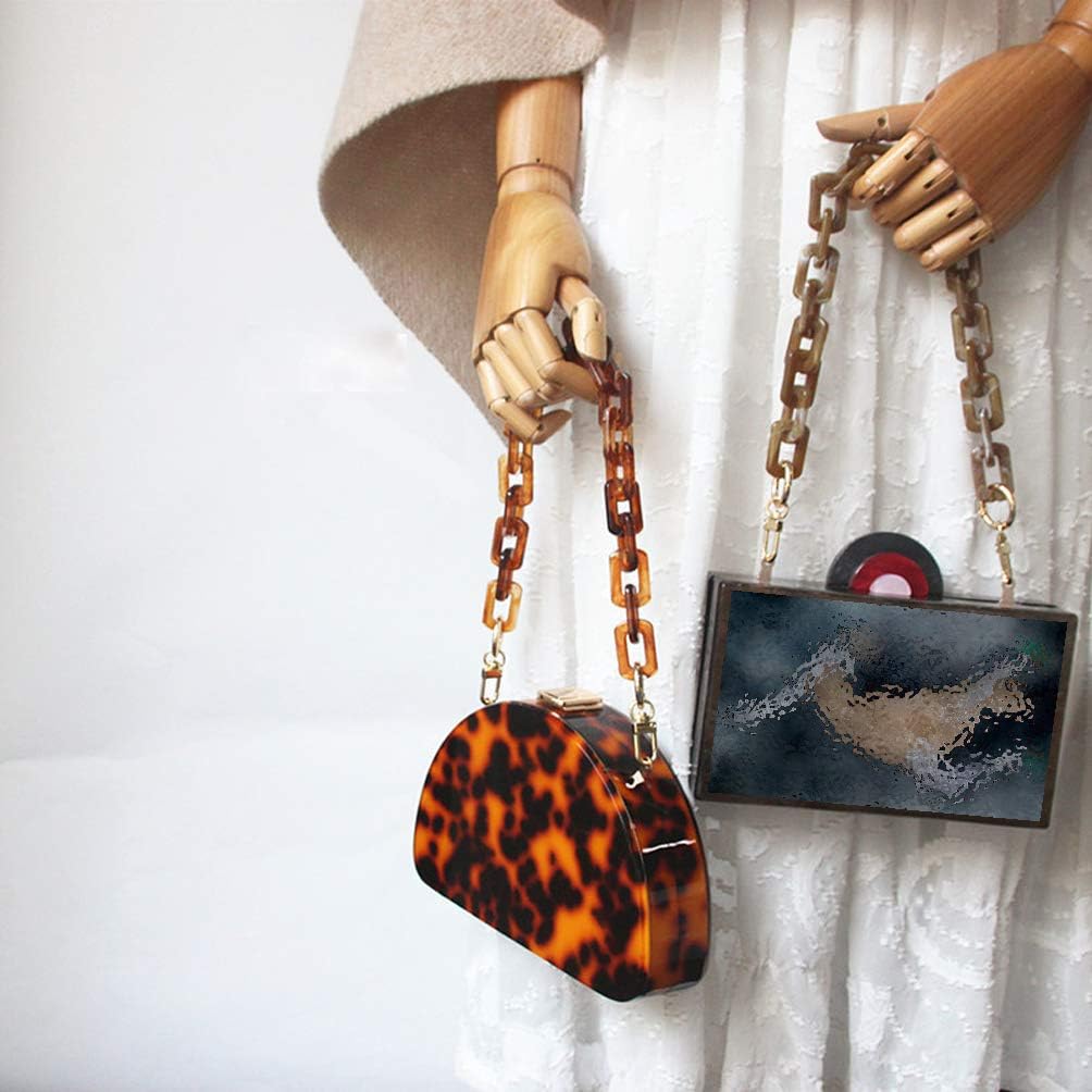 tortoise shell handle purse