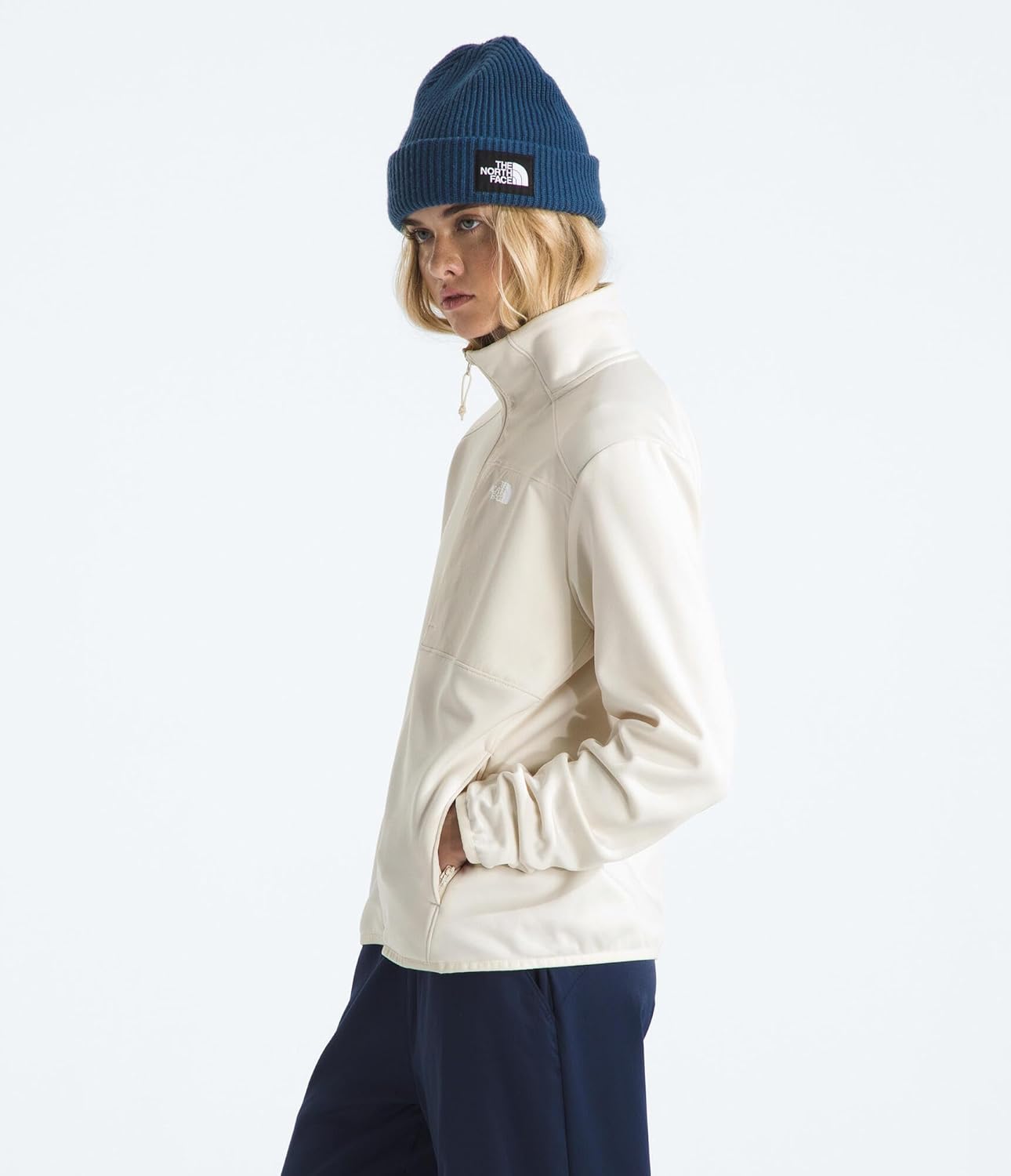 THE NORTH FACE Women's TNF Performance Fleece Full Zip Jacket | Lightweight Pullover With Zip Pockets