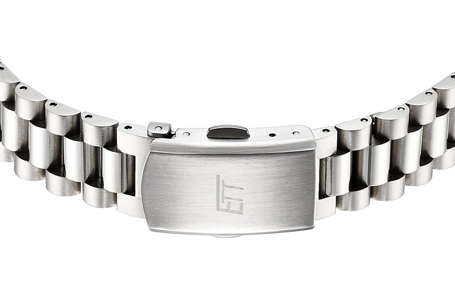 ETT Eco Tech Time Funk Solar Damen Uhr Analog mit Edelstahl Armband ELS-11675-32M