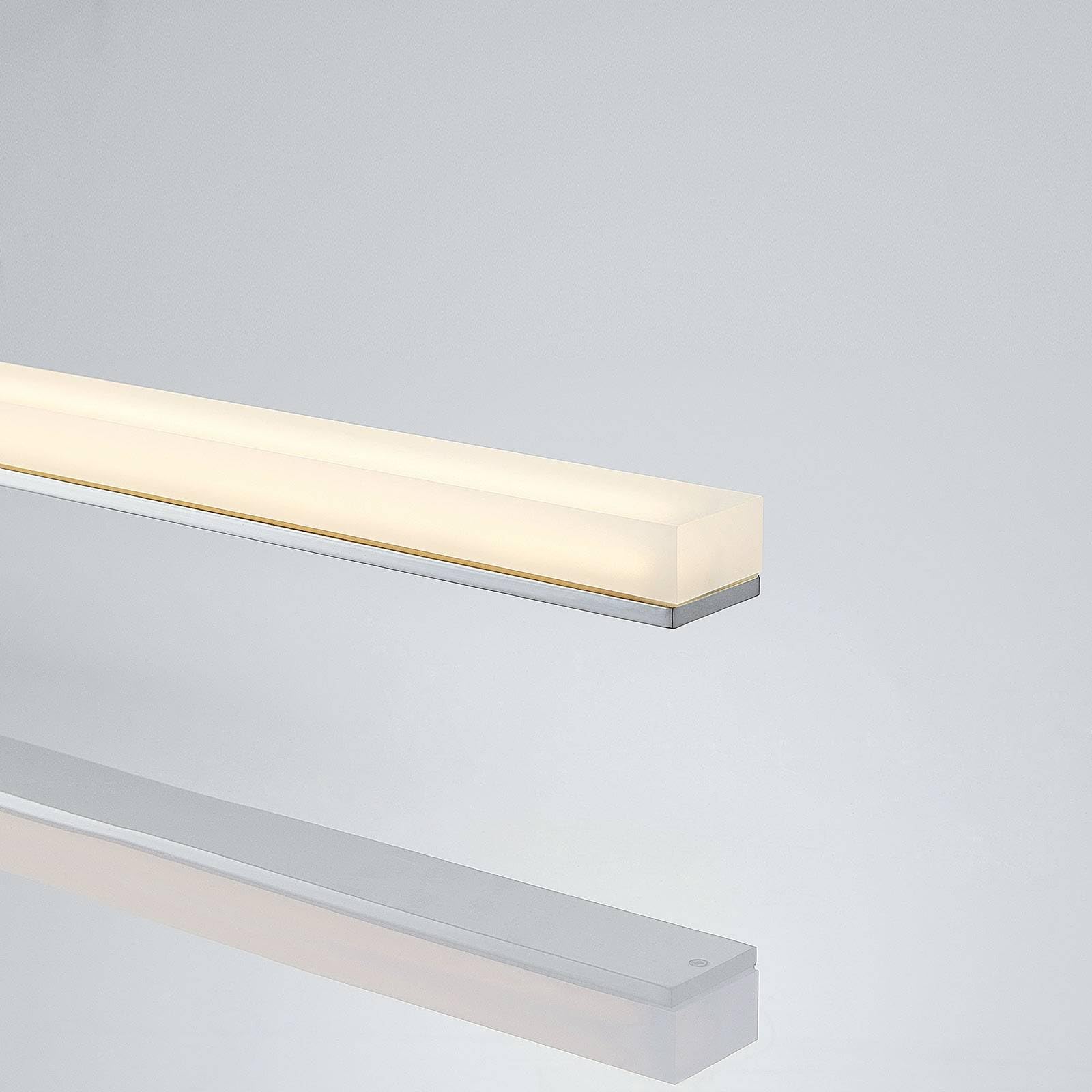 Lindby LED Deckenlampe Levke dimmbar (spritzwassergeschützt (Modern) in Weiß aus Kunststoff, Bad Deckenleuchte Lampe Badezimmerleuchte