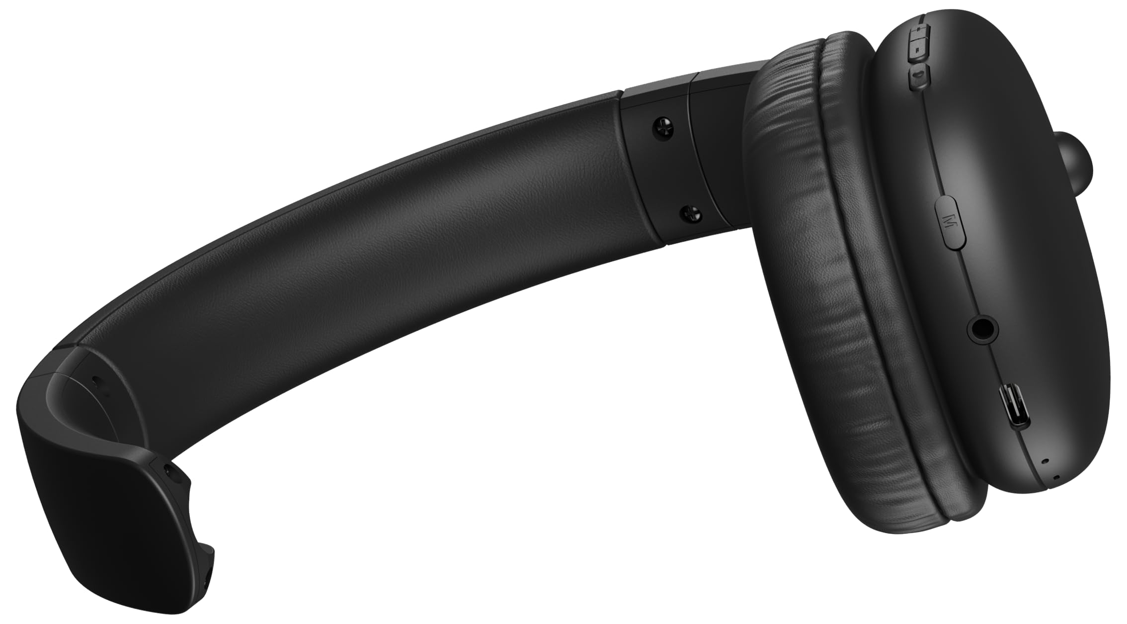 Oraimo BoomPop Lite Casque Bluetooth sans Fil, 65 h d'autonomie, Charge Rapide 10 Min = 10 h, Son Spatial Sound360, Micro ENC, Mode Jeu, Pliable, Bluetooth 5.3 + Jack 3,5 mm, USB-C