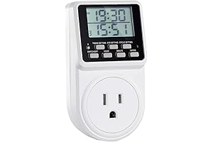 24-Hour Digital Programmable On-Off Cycle Timer