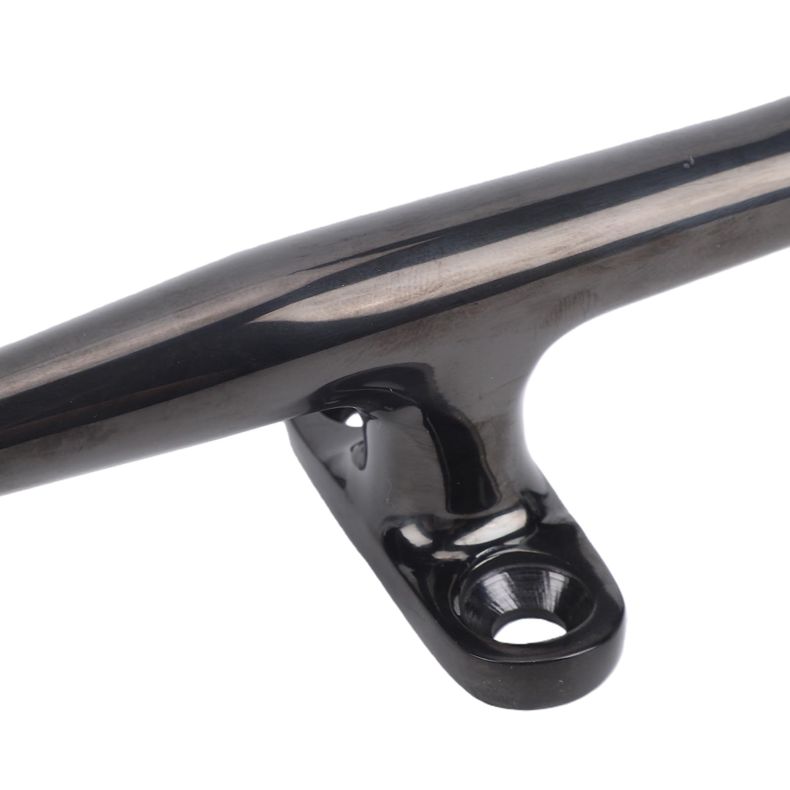 aqxreight Bitta per Barca da 8 Pollici Bitta da Ormeggio da Ormeggio in Acciaio Inossidabile 316 con Rivestimento in PVD Base Aperta per Barche Kayak Yacht Docks Hardware di