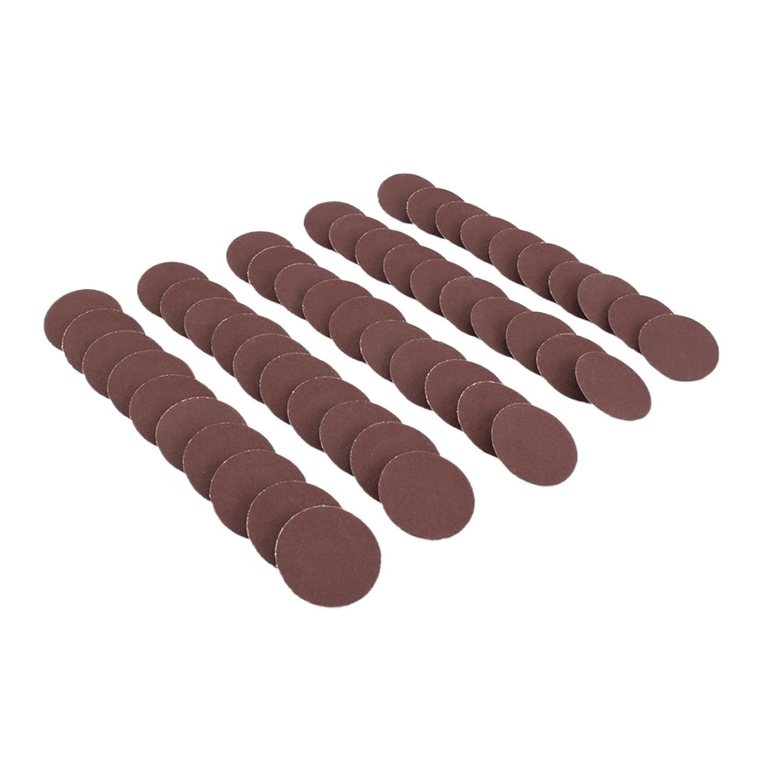 Compatible for 50mm Quick Change Roll Lock Sanding Discs 50Pcs for Metal Wood Polishing(320)