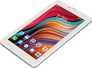 Raqz 7 Inch Calling Tablet, 6000mAh 4GB 32GB Blue Octa Core HD Tablet 7 Inch 1960x1080 IPS for Android 10.0 for Watching (UK Plug)