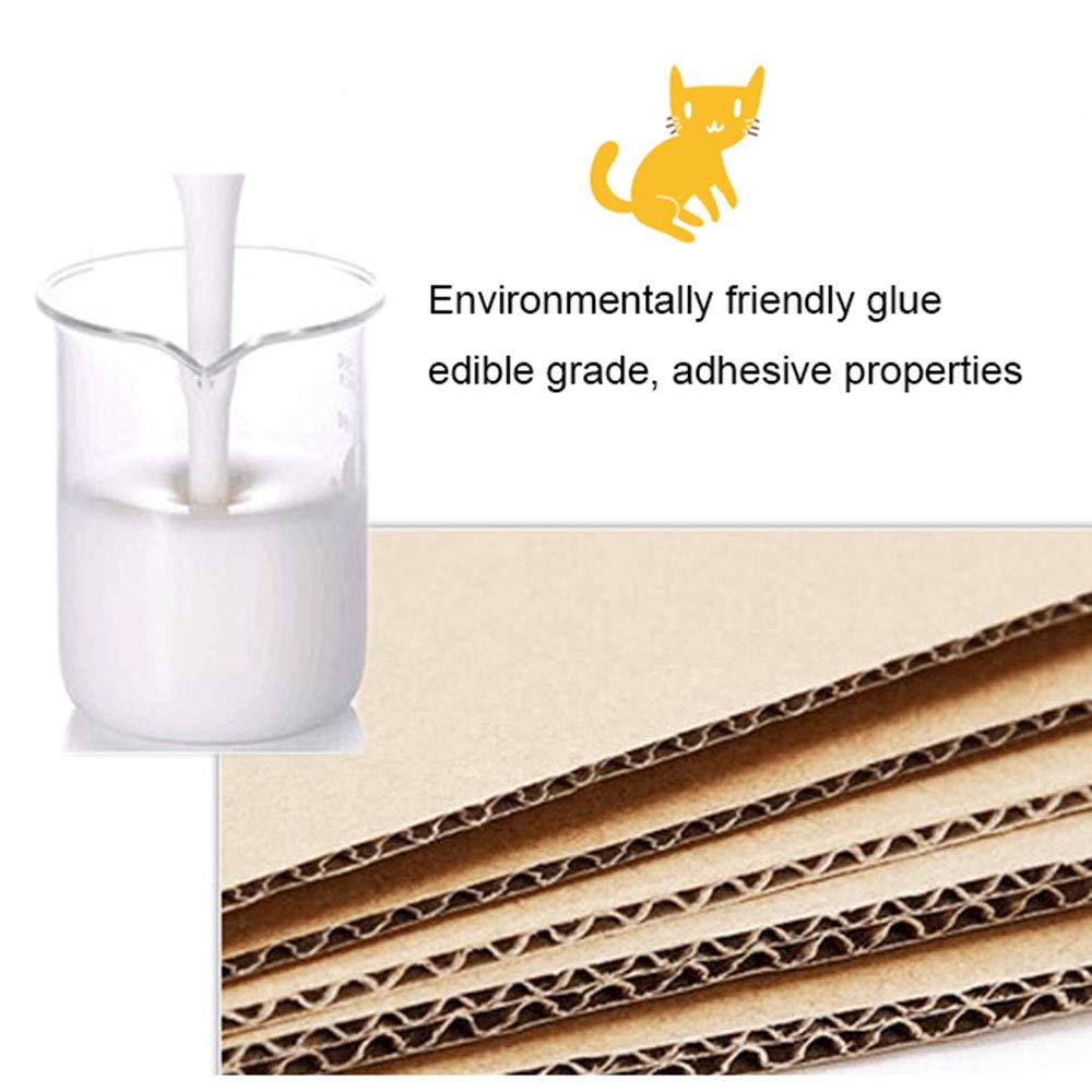 Ricarica Tiragraffi Per Gatti In Cartone Ondulato - 42.6x31.5x3.5 Cm, Per Lettini Gatto, Graffiatoio Sostitutivo - Foto 10