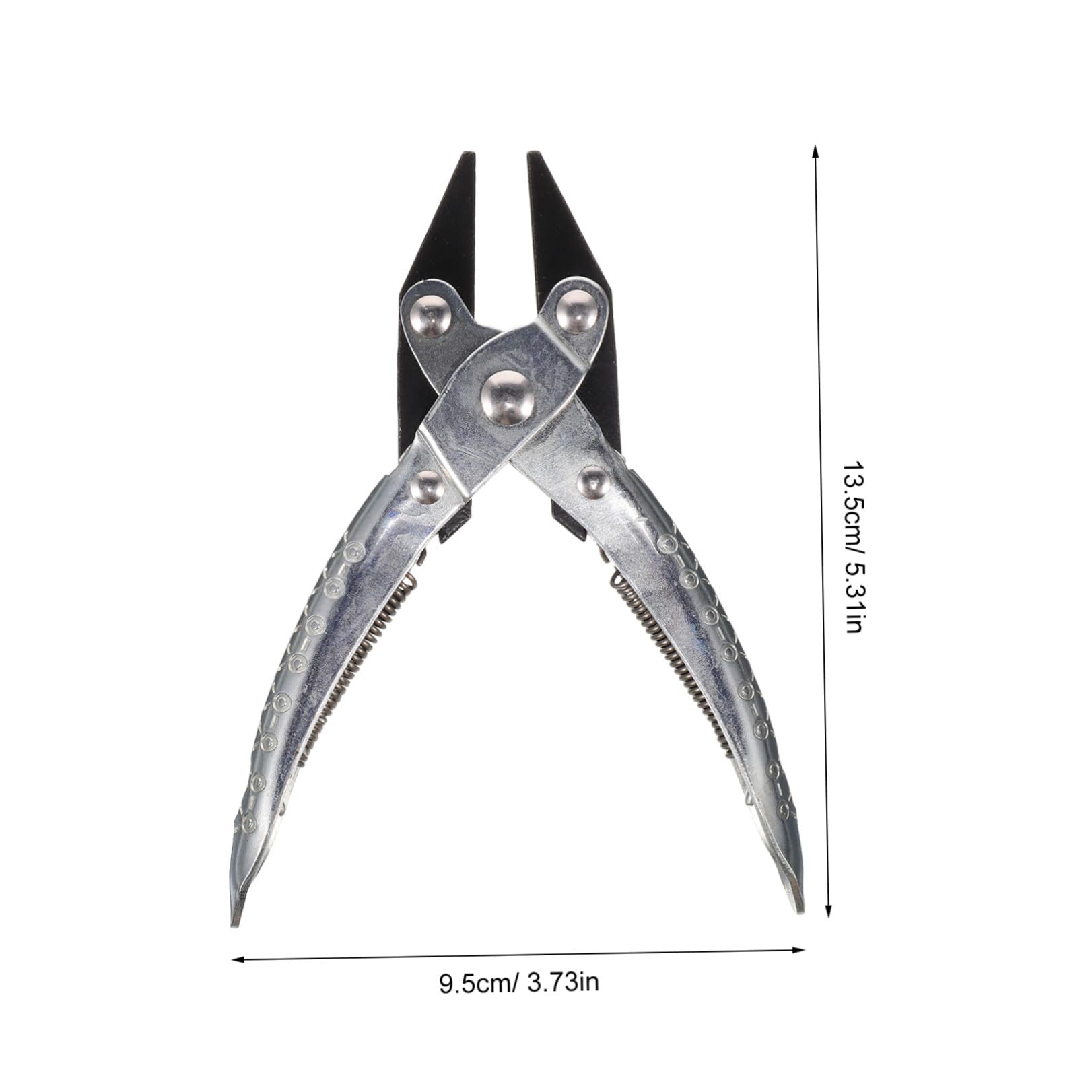 Pinze Piatte per Gioielli Molla, Becco Parallelo, Metallo | Fili e Accessori Metallici, Uso in Studio Professionale e Attività Creative Fai da Te, Plastica
