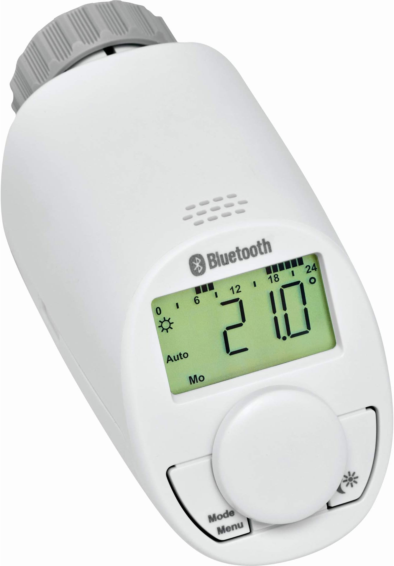 eqivaBluetooth Smart Radiator Thermostat, White, 10,2 x 6 x 5,5 cm