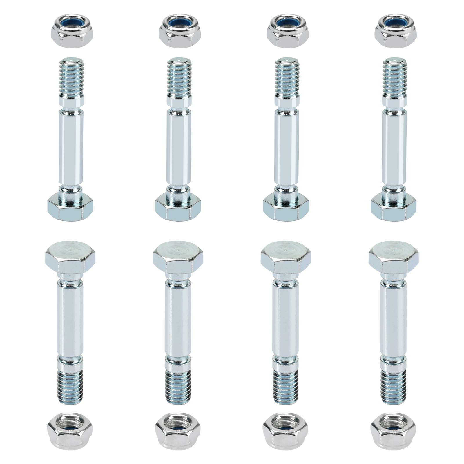 Lot de 8 goupilles de cisaillement pour souffleuse à neige PowerSmart, 303160355/303160355P