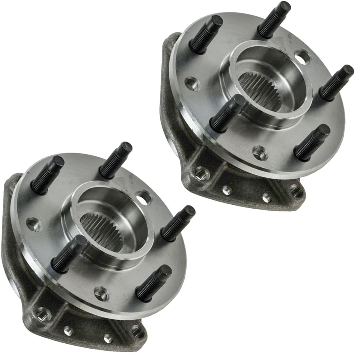 2 Piece Front Wheel Bearing & Hub Assembly Set Compatible with 1988-1996 Buick Regal 1990-2001 Chevrolet Lumina 1995-1999 Monte Carlo 1988-1997 Oldsmobile Cutlass Supreme Pontiac Grand Prix