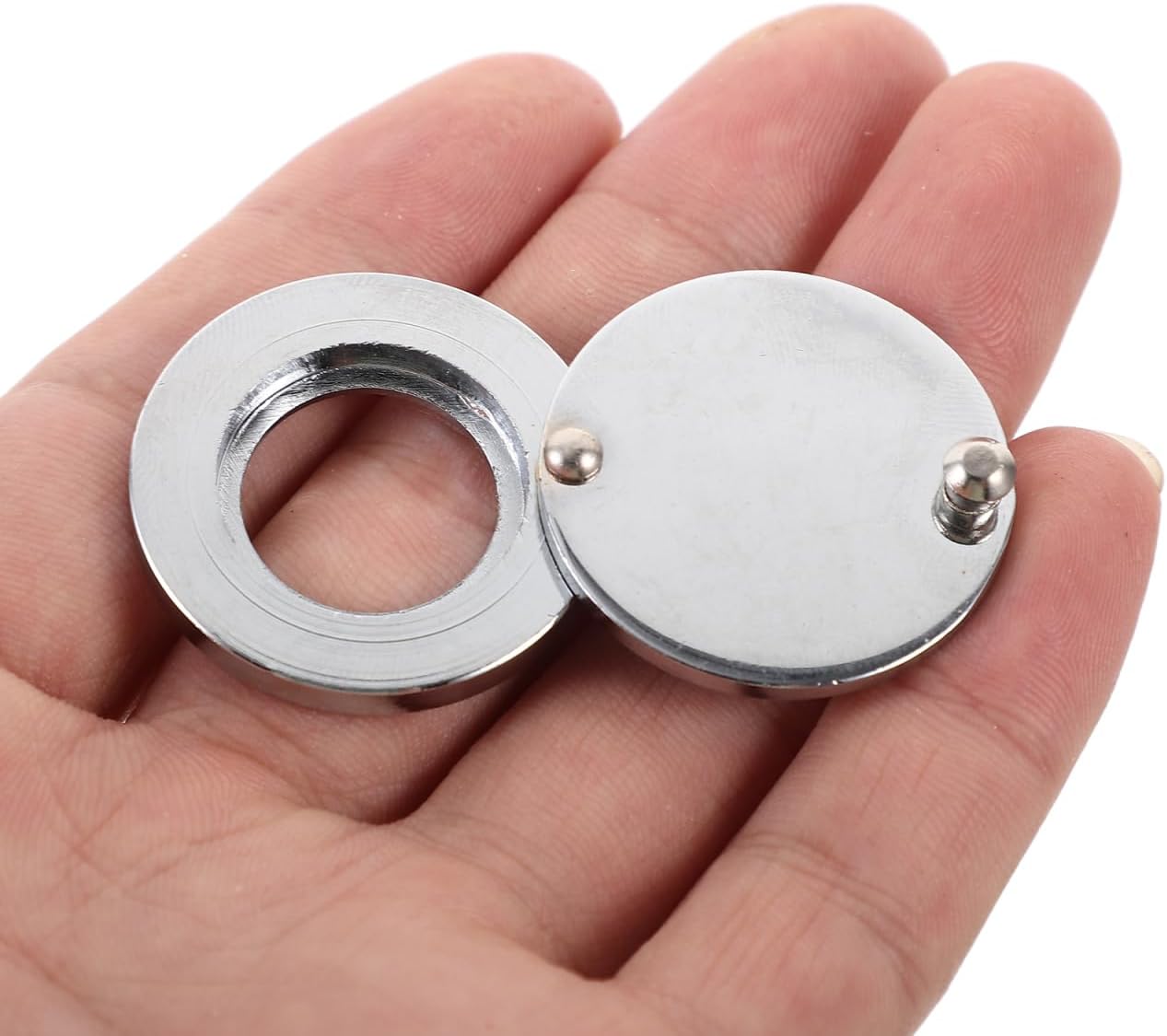 Peephole Cover Decorative Door Viewer Privacy Protector for Front Door Security Ergonomic Design Durable Electroplated Finish Essential Apartment Accessory