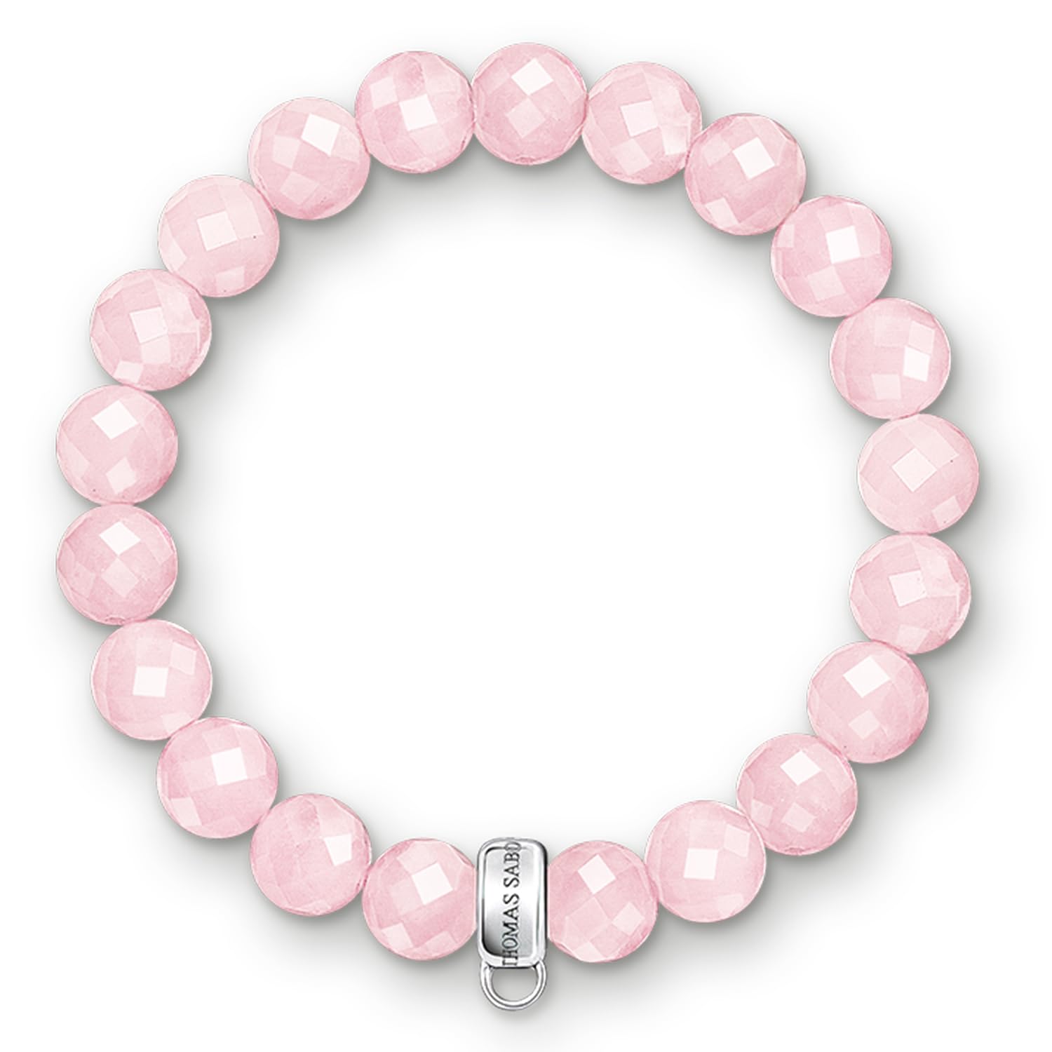 Thomas Sabo Charm bracelet pink bracelet 925 Sterling Silver
