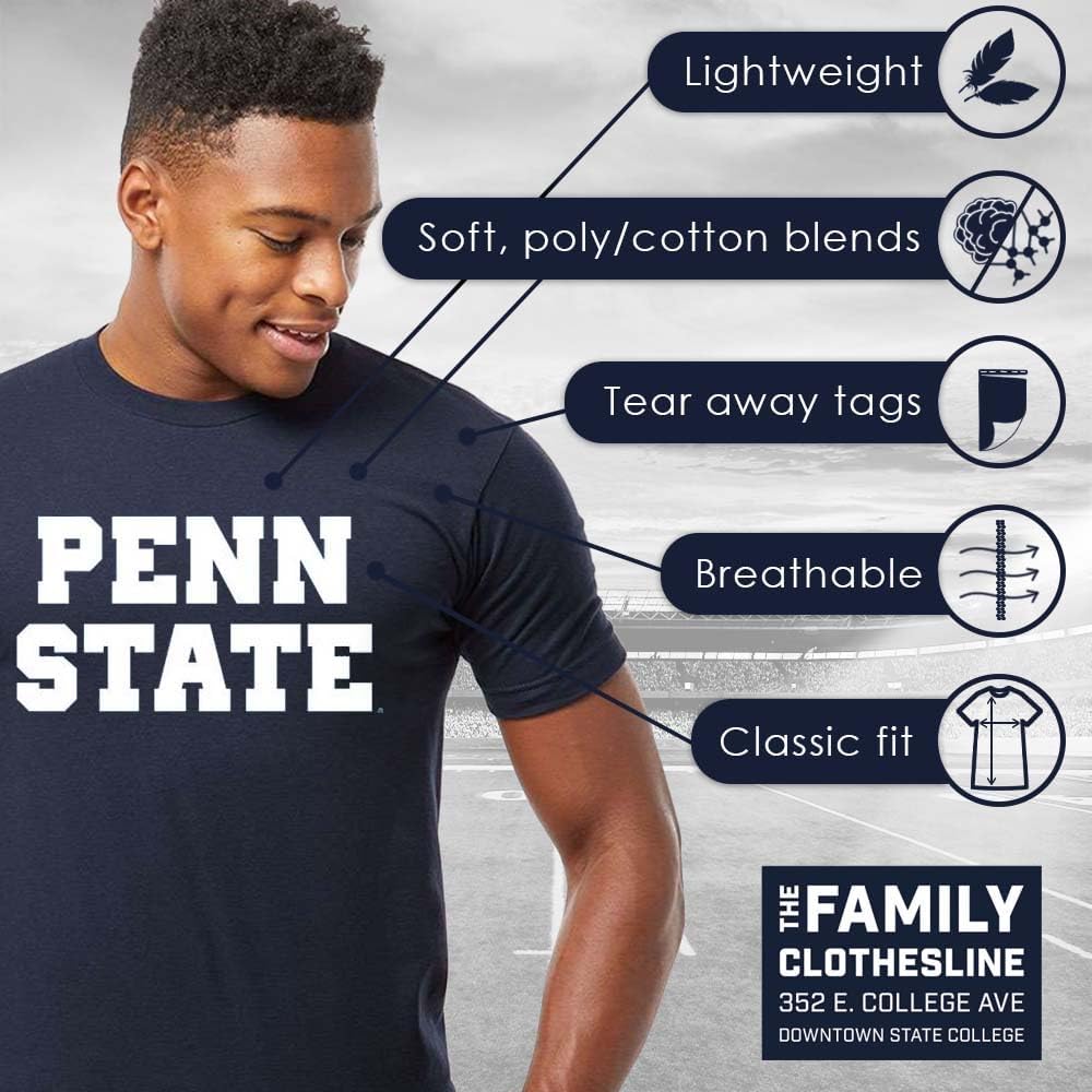 Penn State Officially Licensed Block Bold Tshirt