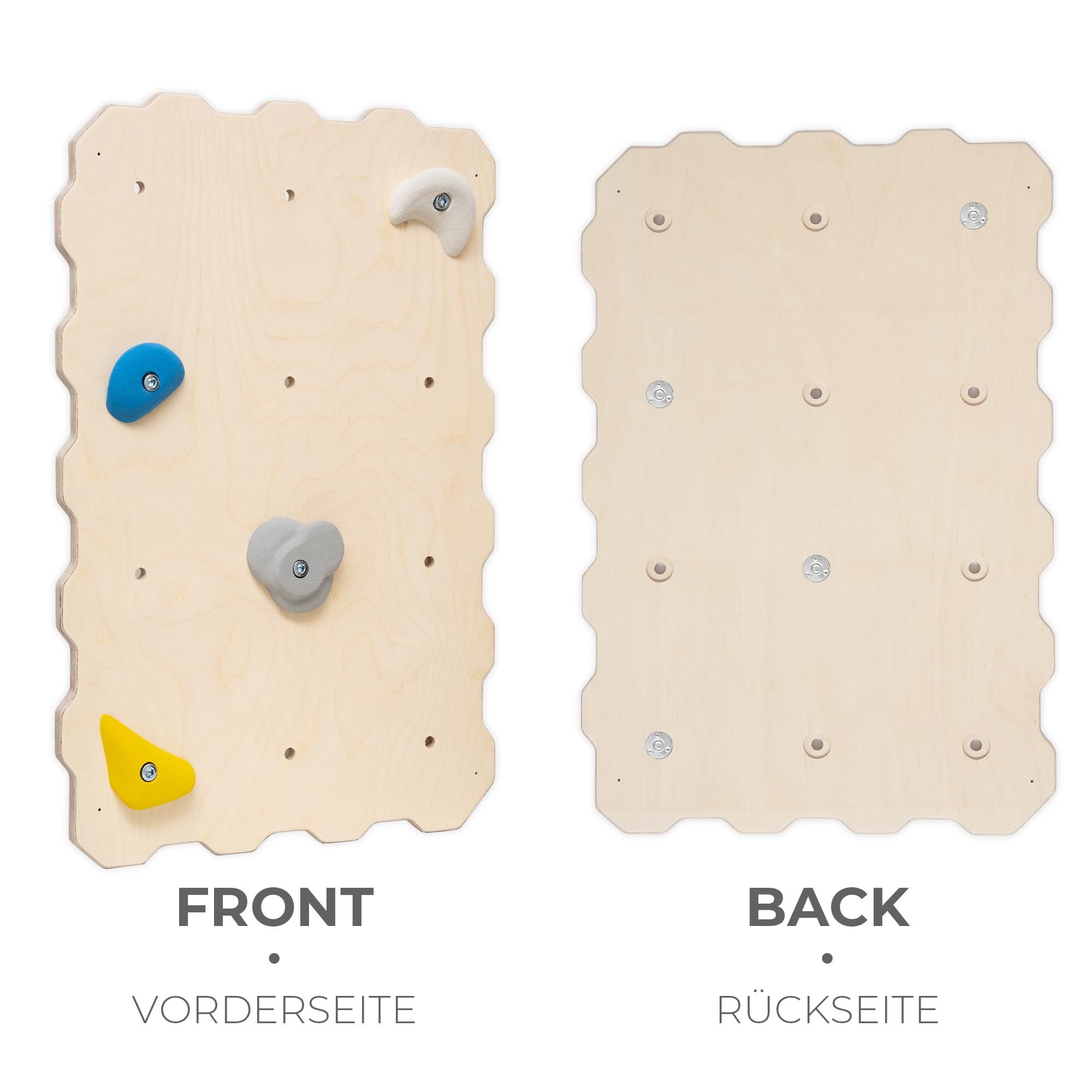 MAMOI® Kletterwand für kinderzimmer, Klettergerüst Indoor, Klettern mit Klettergriffe für Kinder, Klettersteine, Kletterturm mit Griffe, Klettergriffe, Montagesatz
