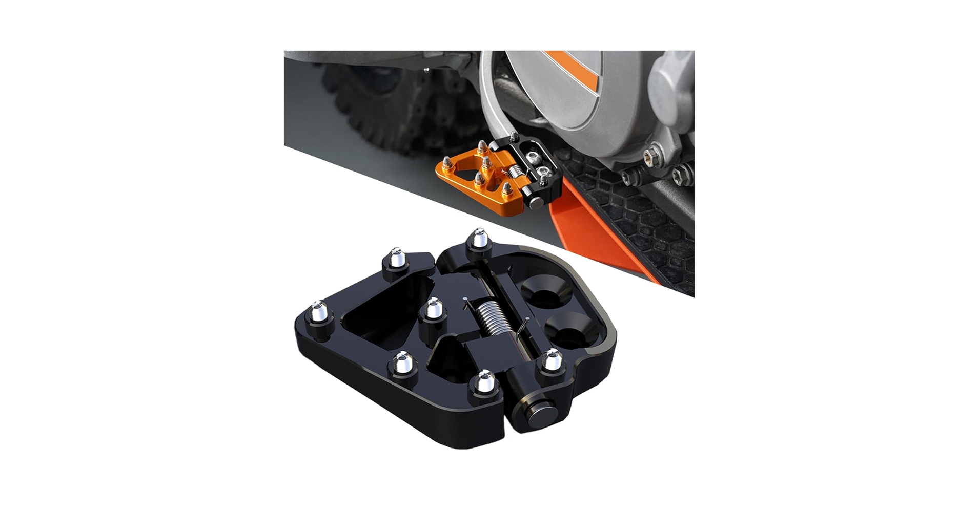 Amazon.com: Universal DUKE Rear Brake Pedal Extension