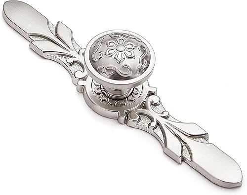 Aandxmok Juego de 10 pomos y platos de bronce antiguo para armarios y cajones, pomos y platos de gabinetes de cocina para cajones de tocador,