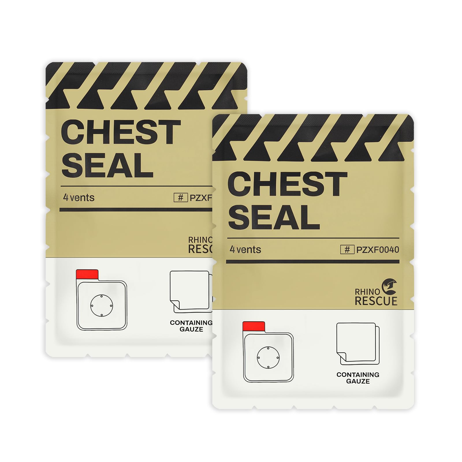 RHINO RESCUE Vented Chest Seal