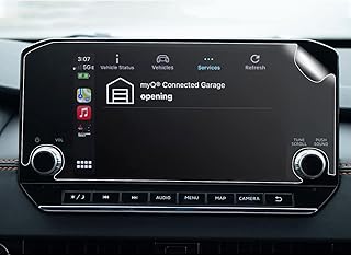 R RUIYA (2 PCS) 2023 Outlander Screen Protector for 2022 2023 Mitsubishi Outlander 9-in SE/SEL/SE TECH/SEL TOURING Display Screen Protector for Mitsubishi Outlander 2022 Accessories (9-inch)