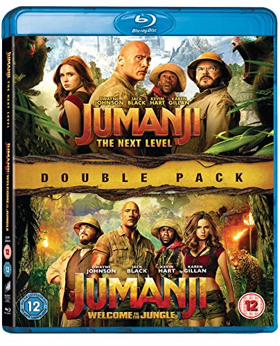 Jumanji: The Next Level / Jumanji: Welcome to the Jungle - Set [Blu-ray] [Region B]