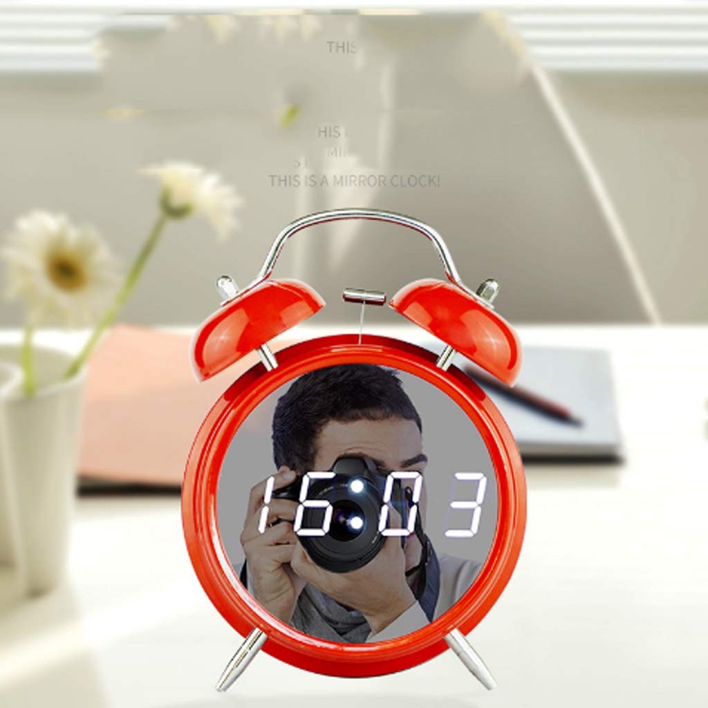 Mini Sveglia Digitale a LED da Tavolo Elettronica, Temperatura, Data, Orologio, Decorazione Domestica, Orologio Digitale