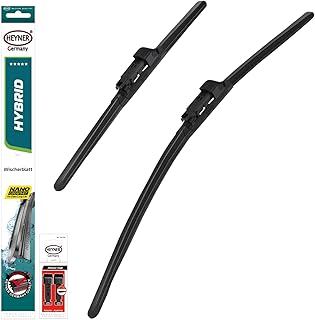 HEYNER® Windscreen Wiper Set Suitable for Hyundai Bayon (01.2021-06.2024) Hybrid Flat Bar Wiper Windscreen Wiper