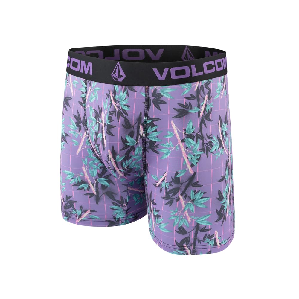 Volcom Męskie bokserki sportowe z poliestru i elastanu, 5 szt.