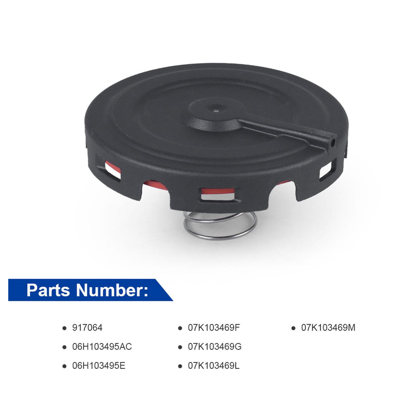 Bediffer Kit di Riparazione del Diaframma della Valvola PCV da 4 Pezzi - Sigillatura Premium per A3 A4 A5 A6 A7 Q3 Q5 Q7 RS3 S3