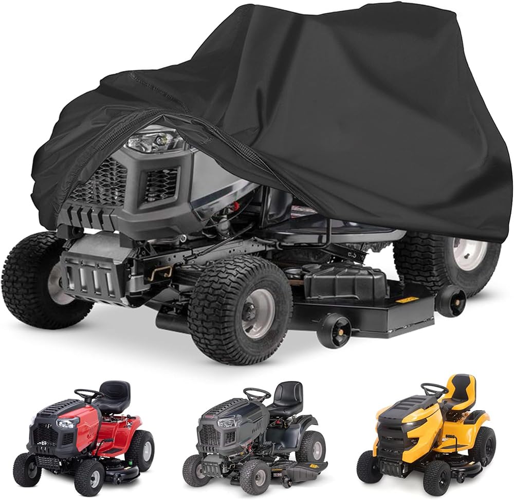 Cubierta para Cortacésped para Jacobsen 80 1977-1980, Oxford Funda Protectora Impermeable Anti Viento Accesorios Tractor Cortacésped