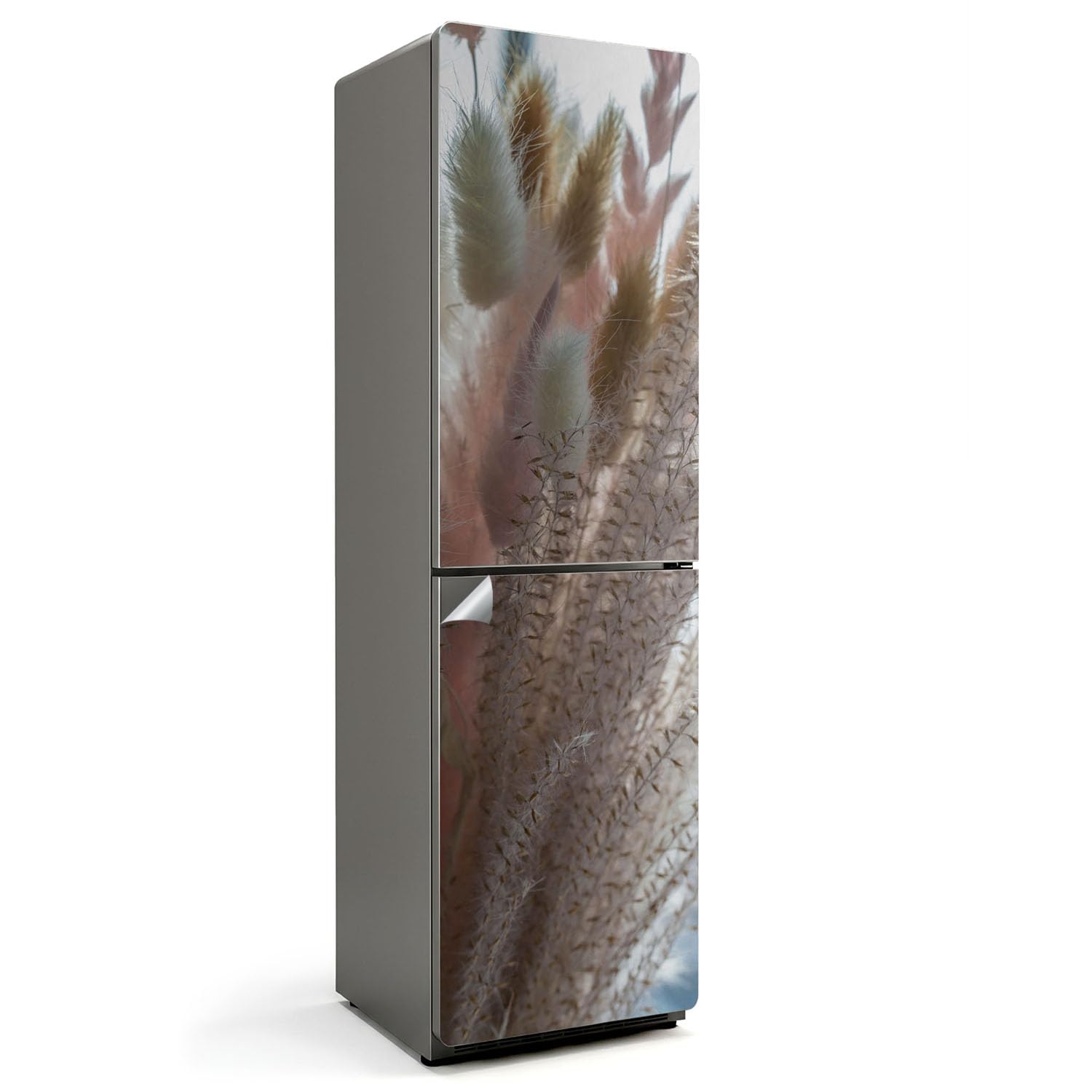Autocollants frigo fleurs en vase pour illuminer et protéger votre cuisine