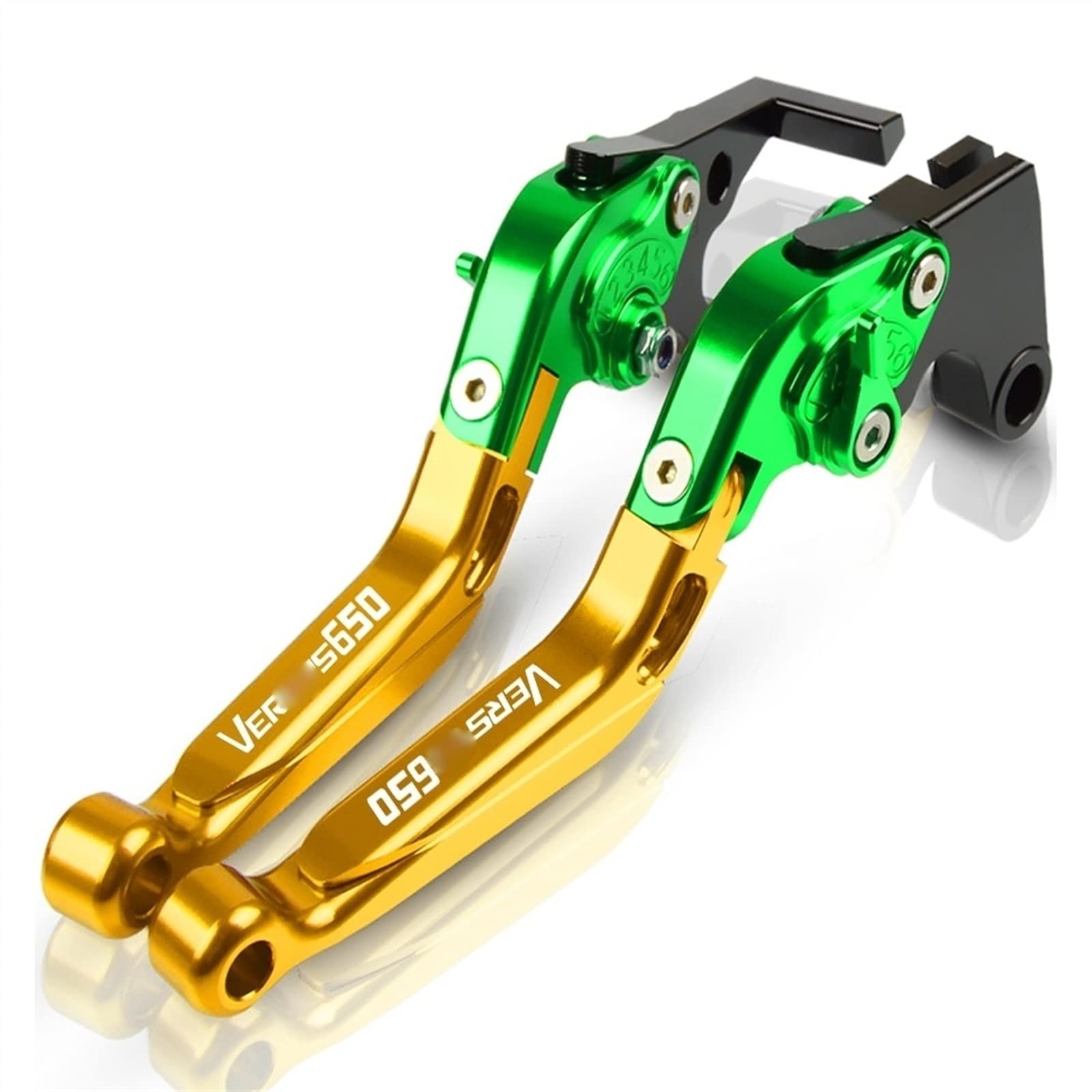 Leviers de frein et d'embrayage Versys 650 2015-2020 pliants et réglables CNC