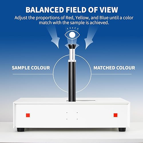 Miniatura 2 de BAOSHISHAN WSL-2 Lovibond Colorímetro Tintómetro Instrumento de medición de color Colorímetro visual Lectura mínima: 0.1 Unidad de Lovibond