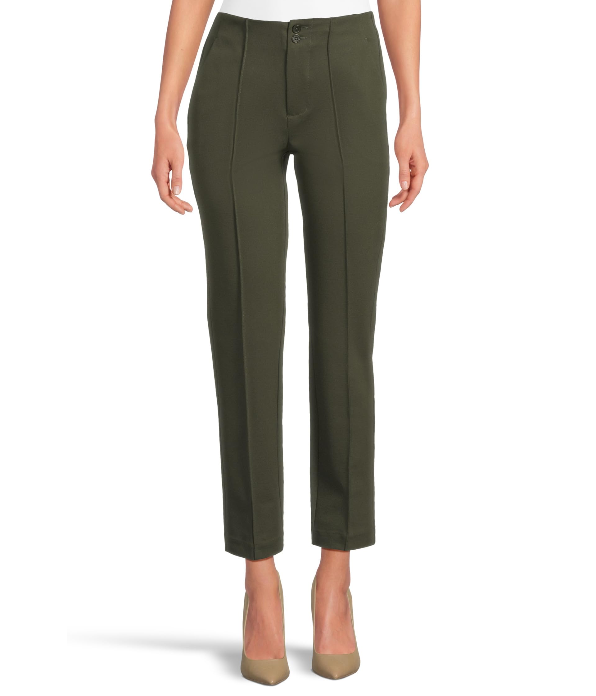 Liverpool Womens Mid-Rise Double Button Trouser