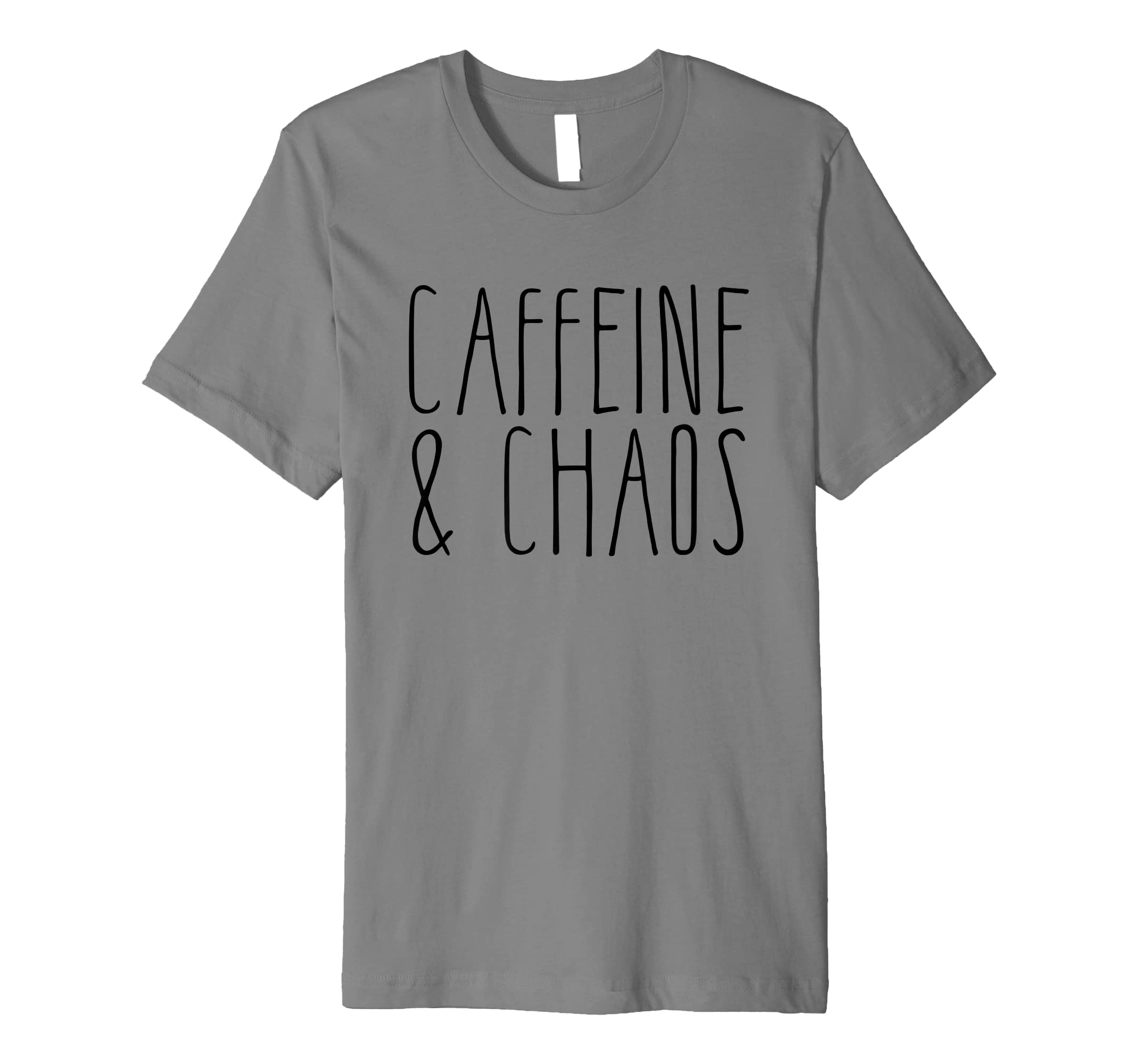 Caffeine And Chaos - INeed Coffee - Coffee Lover Premium T-Shirt