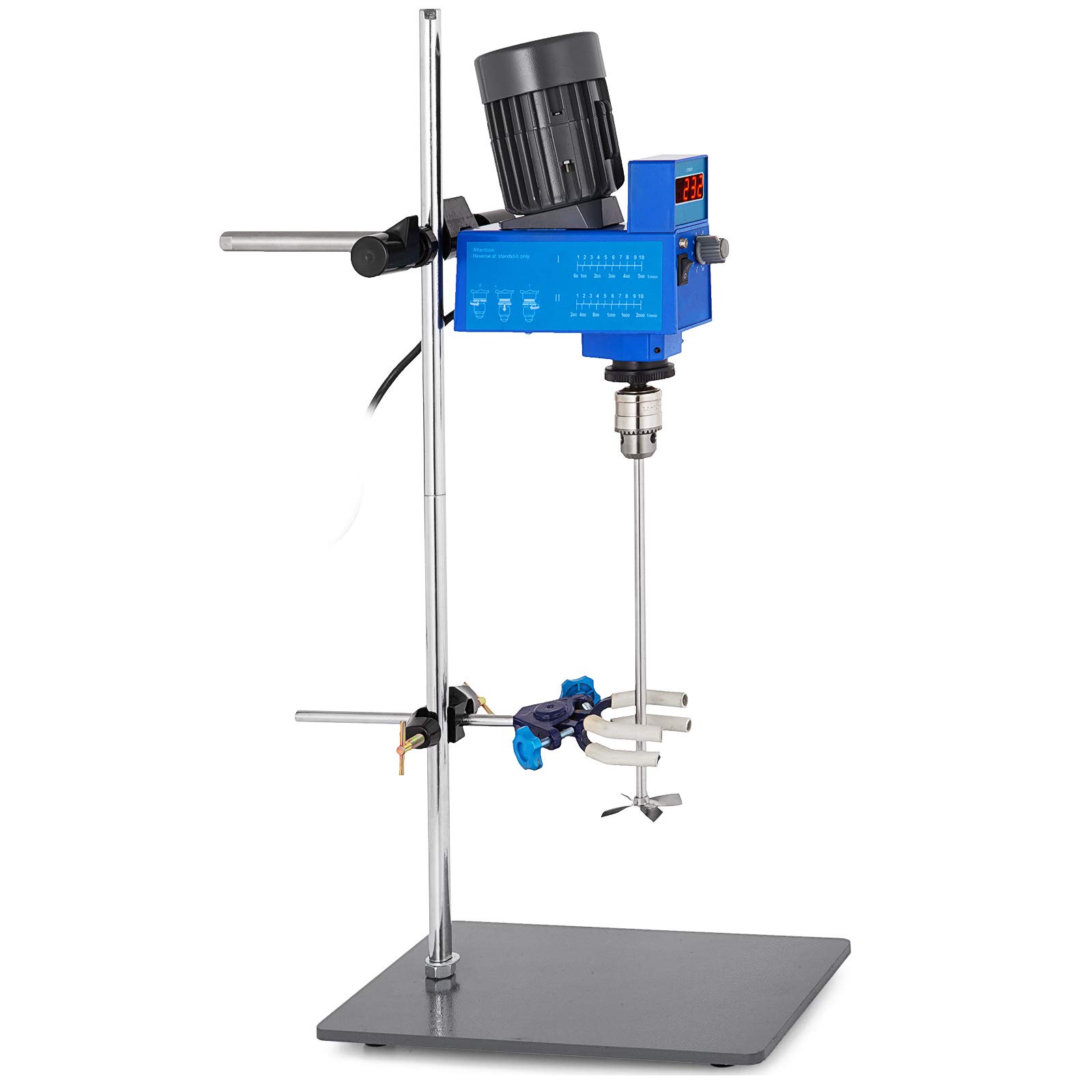 Buy Mophorn 20L Electric Overhead Stirrer Mixer 2000RPM Digital