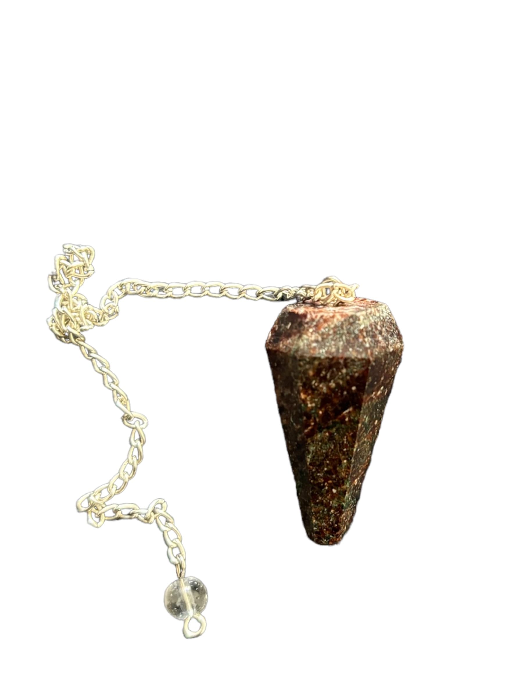 Péndulo de Cristal unisex, piedra natural Amatista, Péndulo Hexagonal Vintage para Radiestesia, Chakra, Reiki, Adivinación, Meditación, Wicca — view 28