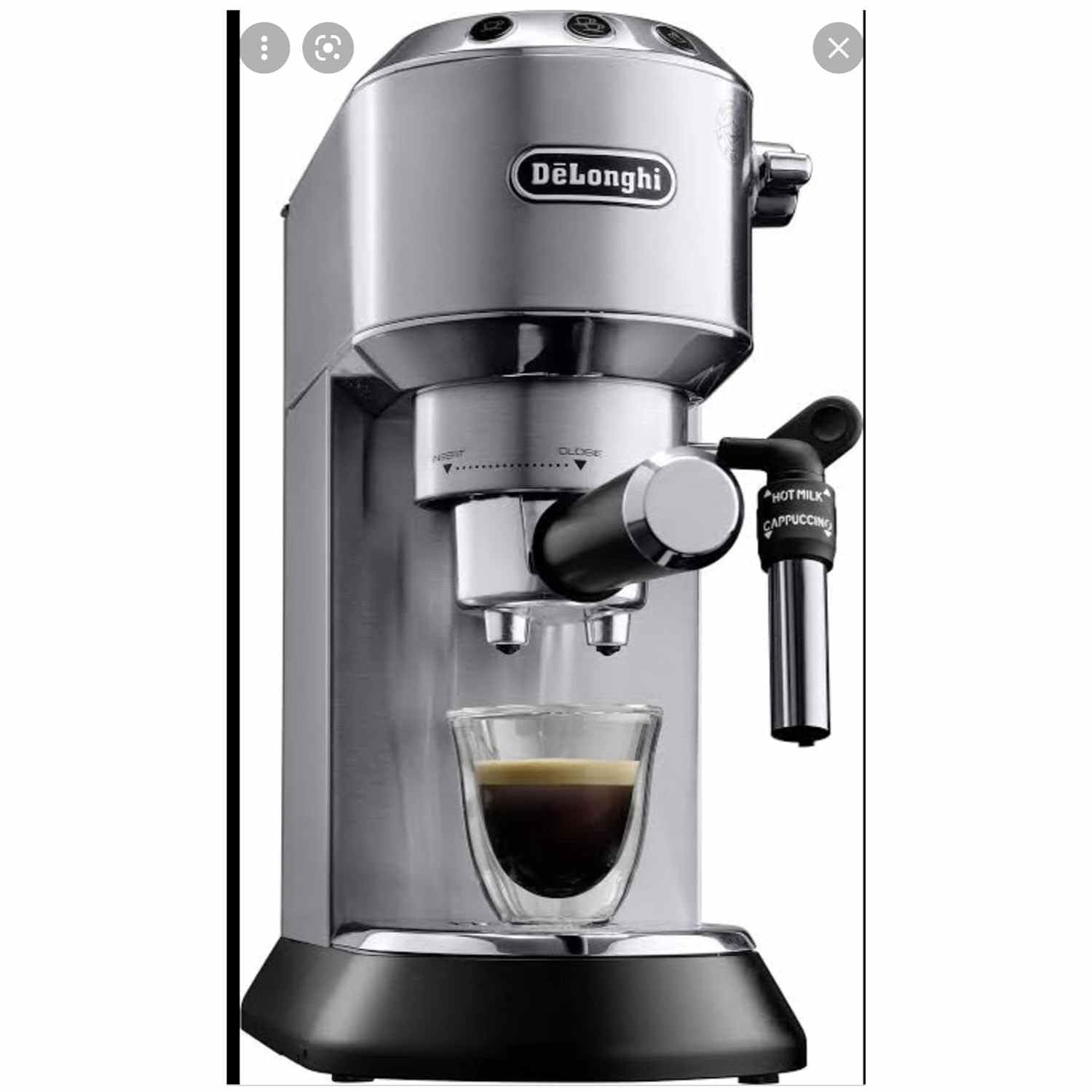 DeLonghi エスプレッソマシン エントリーモデル Amazon | DeLonghi America, EC685M Dedica Deluxe Espresso