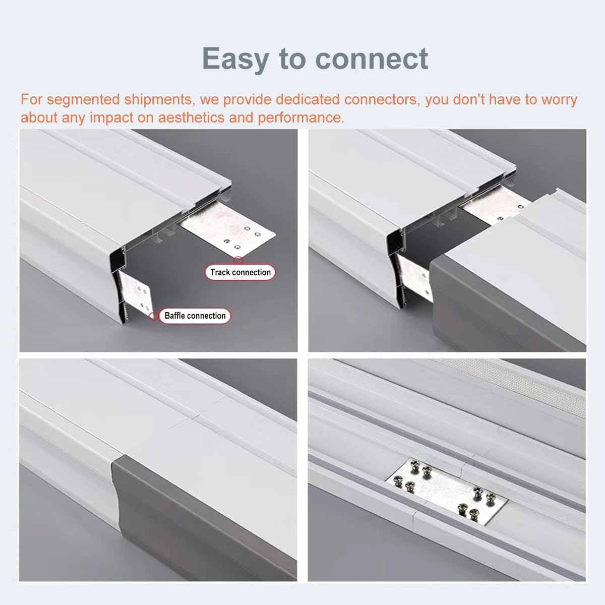 Double Curtain Track System - 310cm Silent Baffle Rail with Integrated Side Installation, Splicable Sliding Rail Pulley for Smooth Operation - Ideal for Home Décor