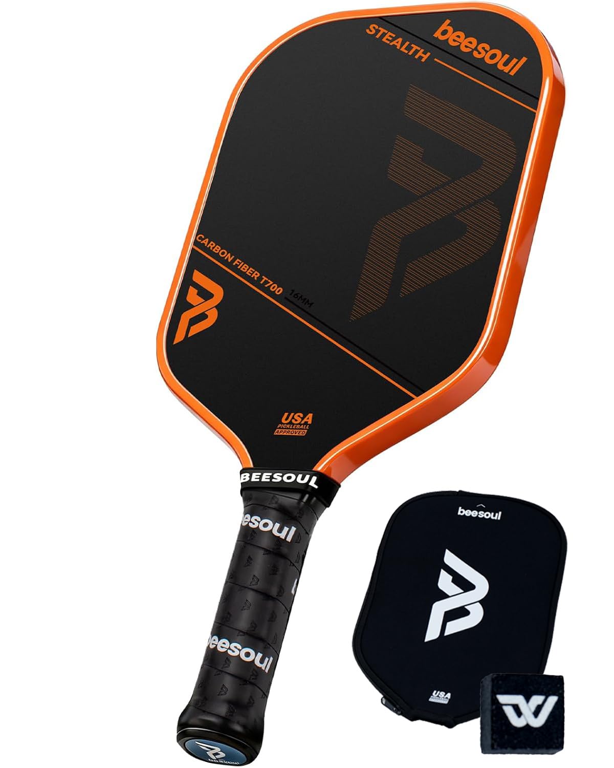 T700 Pickleball Paddles Carbon Fiber 16mm, USAPA Certified