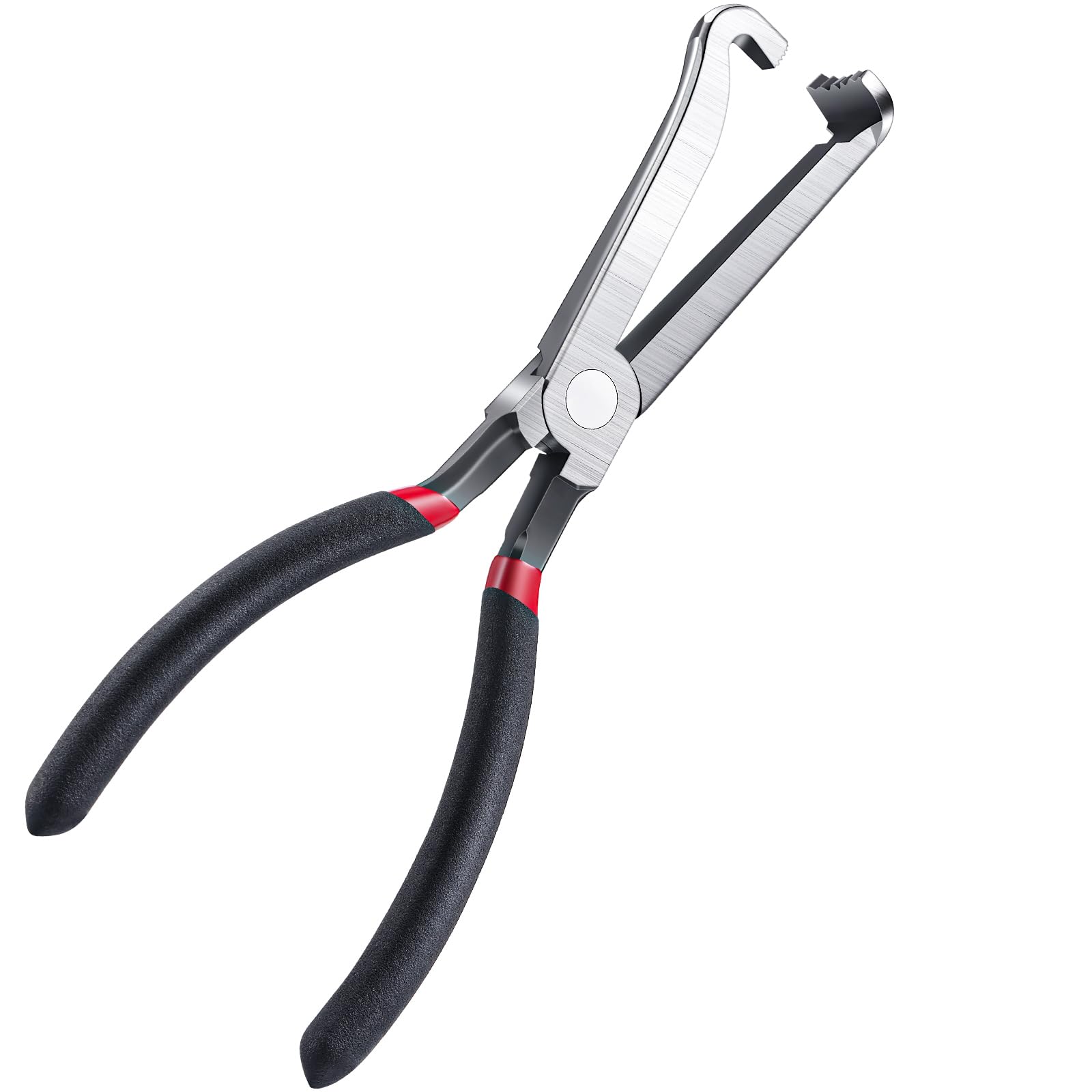 Lasnten 37960 Electrical Disconnect Pliers Electrical Connector Disconnect Pliers Automotive Tools for Push-in Plugs Long Spark Plug Disassembly Pliers