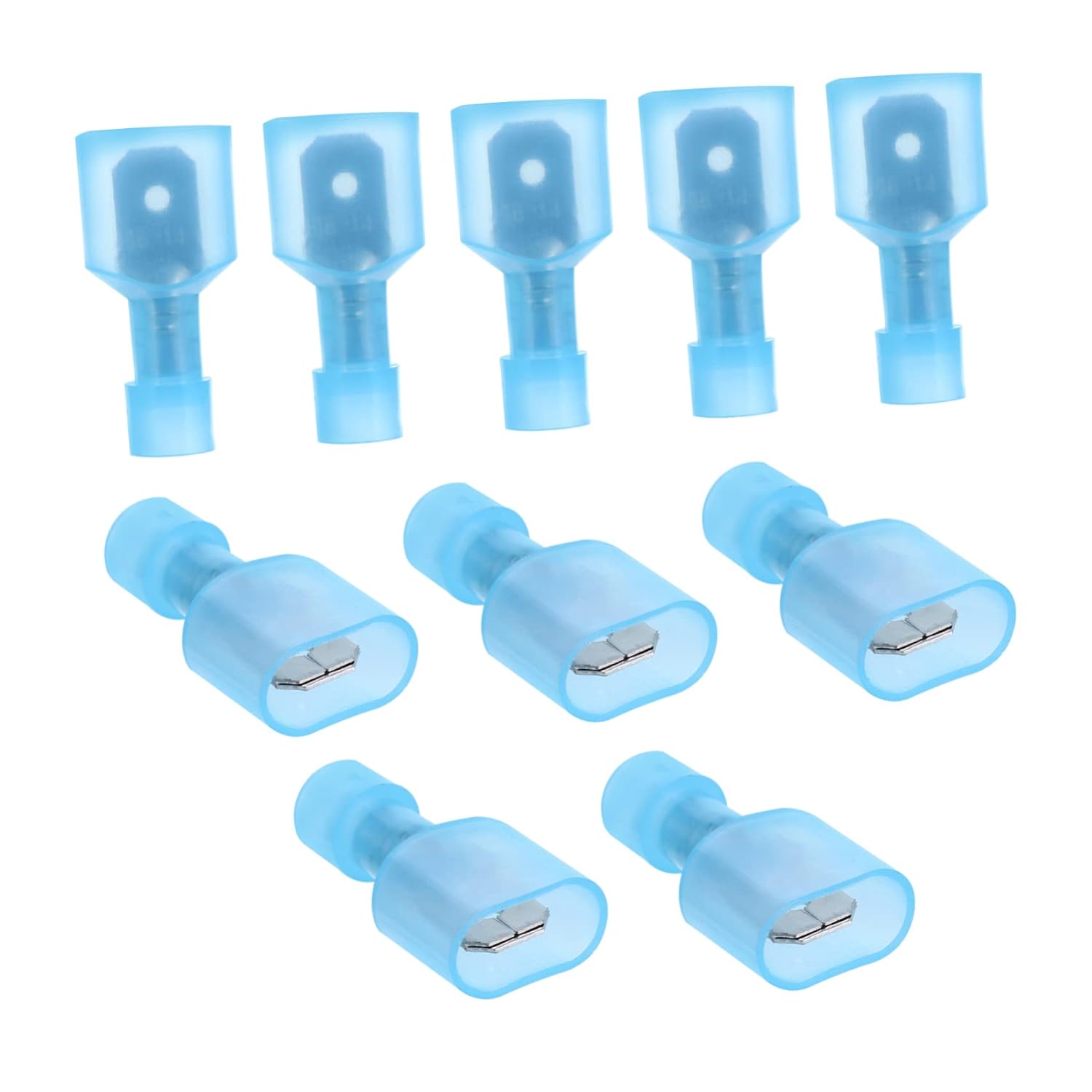 VILLFUL Wire Connectors 150pcs Disconnect Male Disconnects Assortment