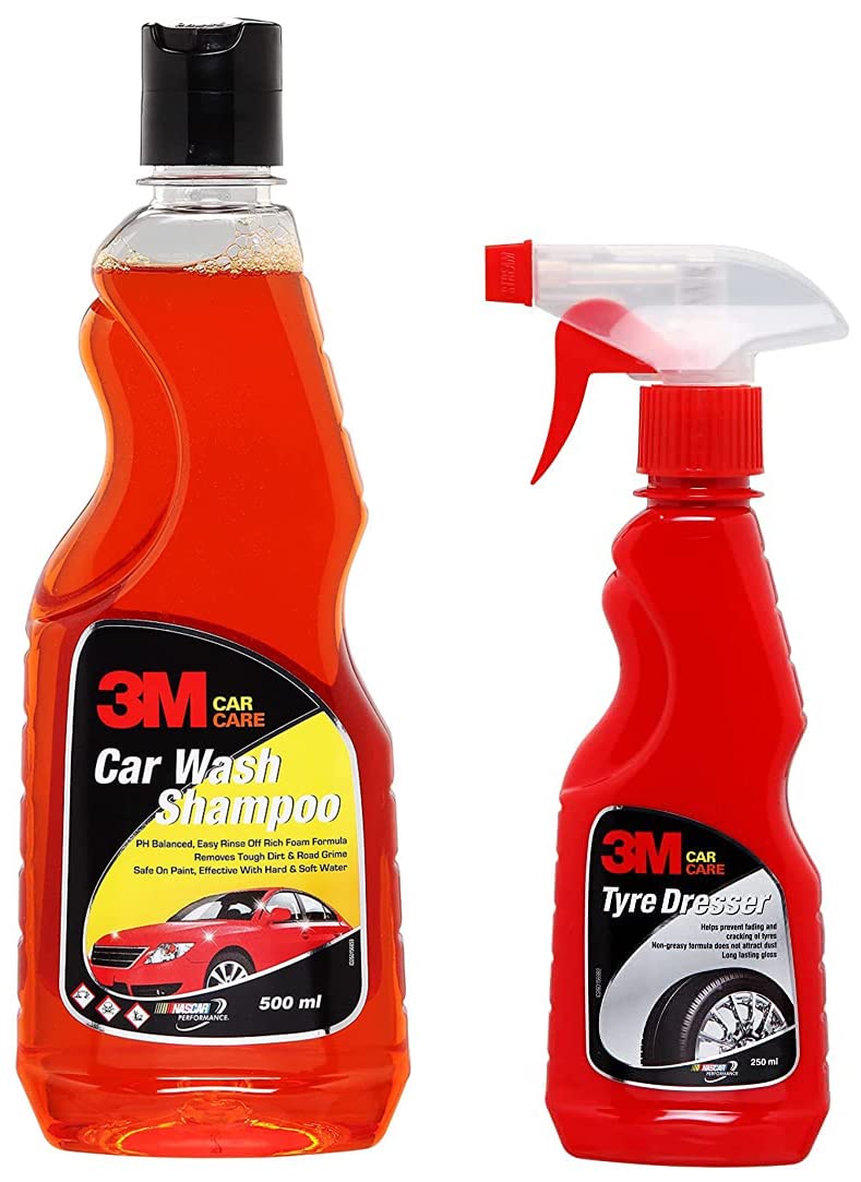 3M IA260166391 Auto Specialty Shampoo (500 ml)&3M Car Care Glass Cleaner, 500ml&3M IA260166375 Auto Specialty Tyre Dresser (250 ml)-picture-25