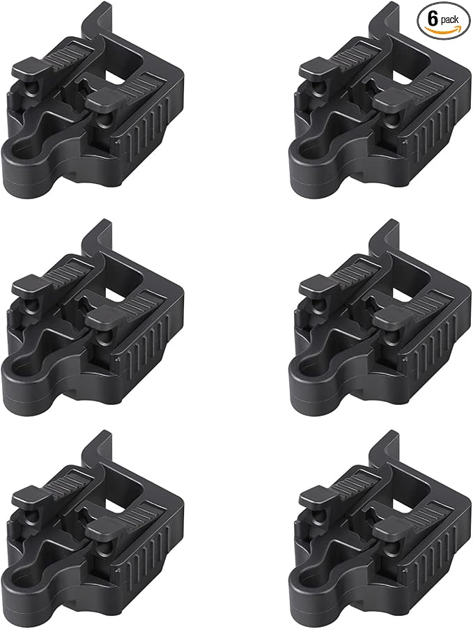 EDISHINE 6-Pack Low Voltage Wire Connector, Landscape Lighting Cable Connectors Waterproof for Landscape Lighting/Pathway Light/Spotlight, 10/12/14/16/18 Gauge Cables Compatible,UL Listed (6)