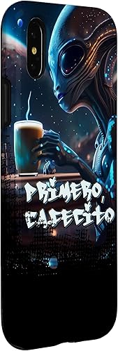Miniatura 9 de iPhone 11 Pro Alien Espresso, Primero Cafecito - Spanish for First, Coffee Case