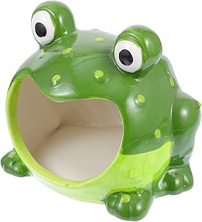 Ipetboom Ninho De Hamster Cama De Ninho De Animais Pequenos De Cerâmica Ninho De Esconderijo De Hamster Casa De Hamster Pequeno Animal De Cerâmica Cama De Rato Cama De Hamster Fria Cama De