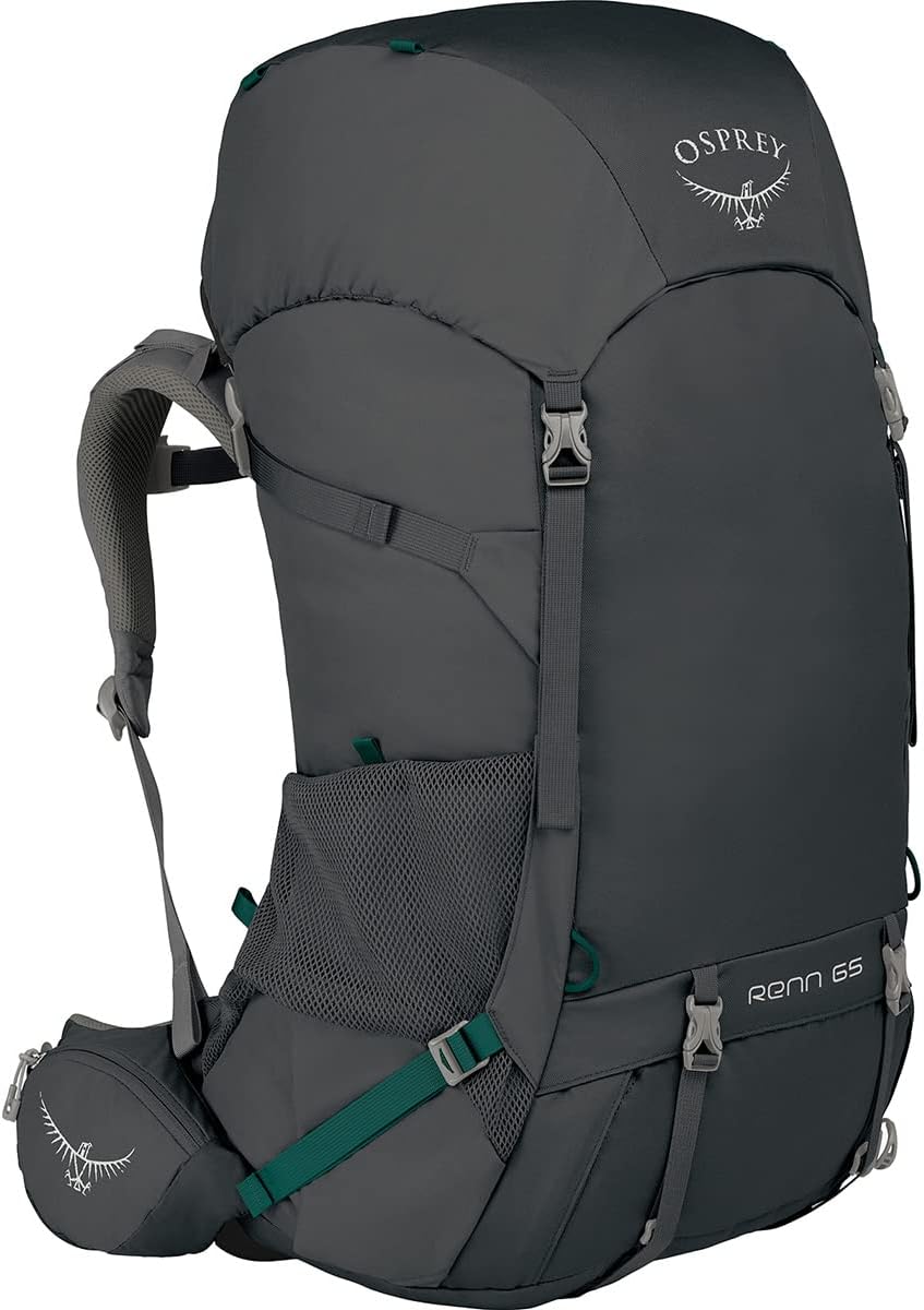 Osprey Renn 65L Women's Backpacking Backpack, Cinder Grey