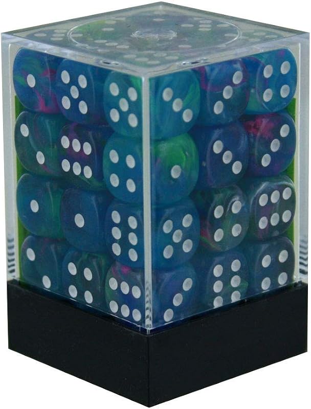 Festive Waterlily D6 12mm Dice Set [CHX27946]