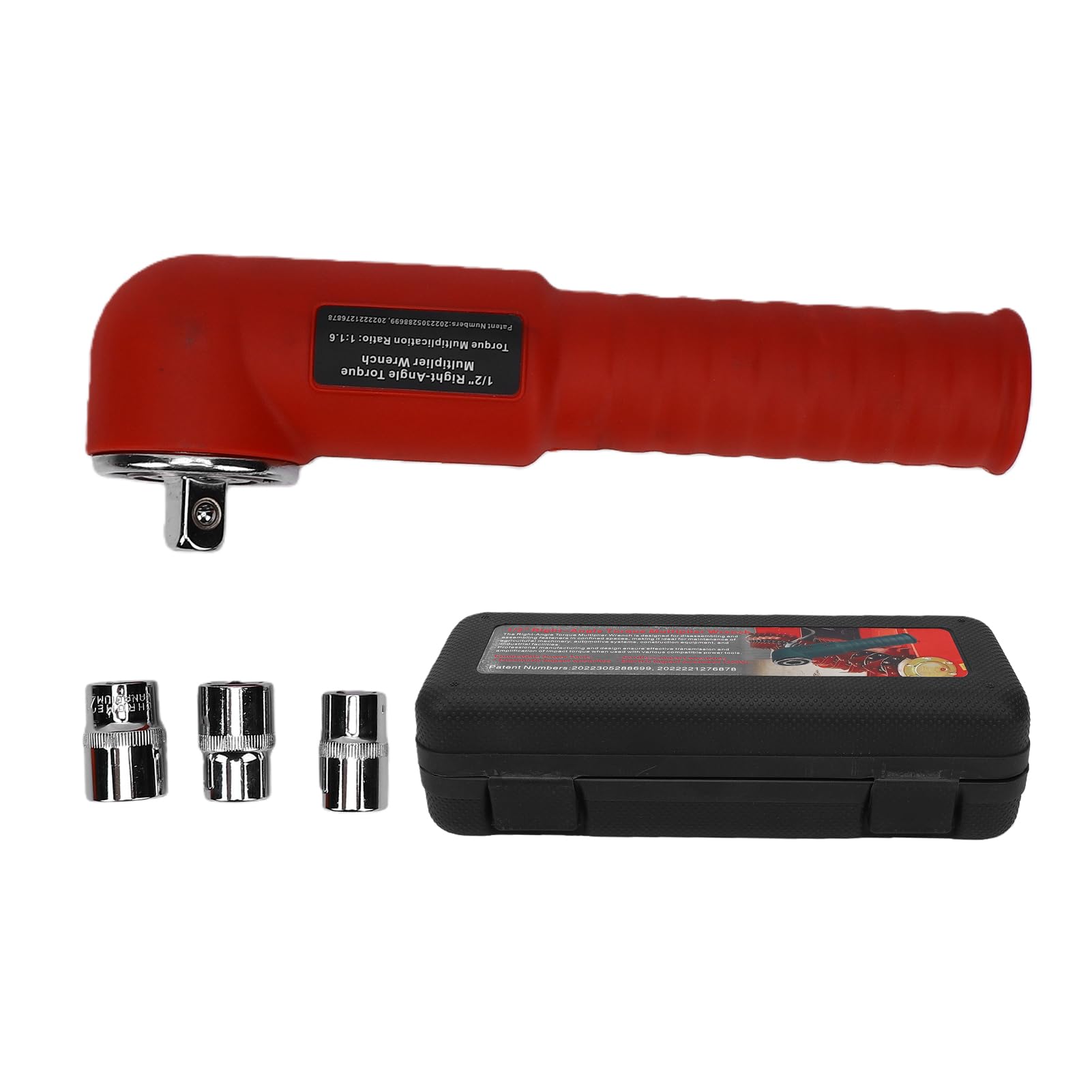 ViaGasaFamido Klucz Przedłużający Odsadzony Trwały Adapter 1/2 Cala do Ciasnych Miejsc Projekty Motoryzacyjne Stal Stopowa