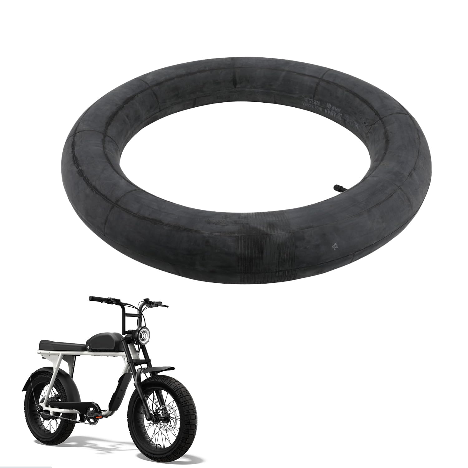 Runfarr Inner Tube for Super 73, 4.00/4.90-20 Tire Tube Replacement for Bike Super 73 S1/S2/RX