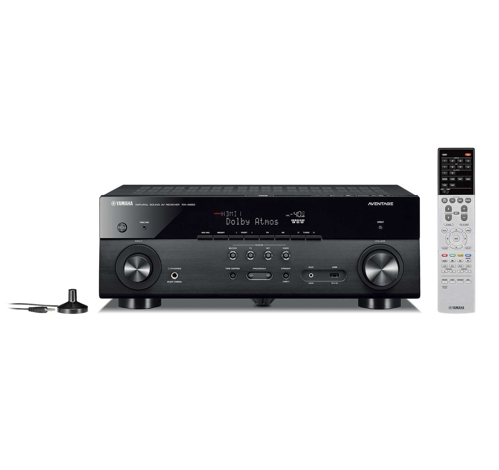 Amazon.com: YAMAHA RX-A660BL 7.2-Channel AV Receiver : Electronics