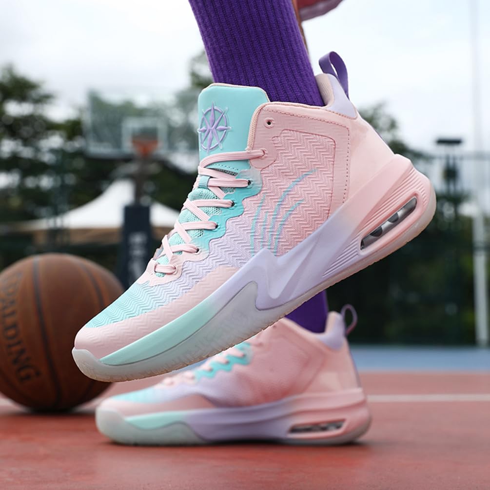 Męskie buty do koszykówki, buty sportowe, amortyzujące wstrząsy, oddychające, do koszykówki, męskie, lekkie buty sportowe, do biegania, antypoślizgowe, sportowe sneakersy, bsk f33, 40 EU